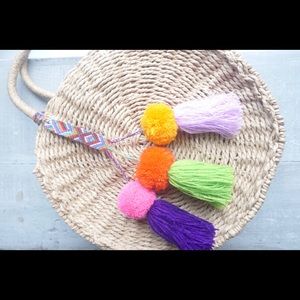 Handmade purse tassel